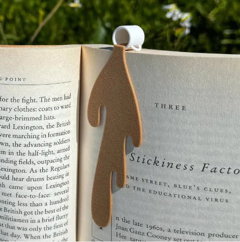 Coffee Spill Bookmark
